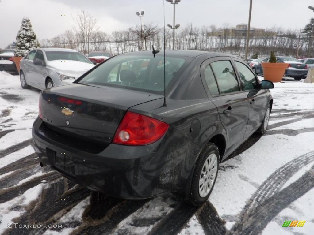 2010 Cobalt LT Sedan - Black / Ebony photo #3
