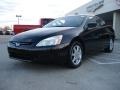 2003 Nighthawk Black Pearl Honda Accord EX V6 Coupe  photo #7