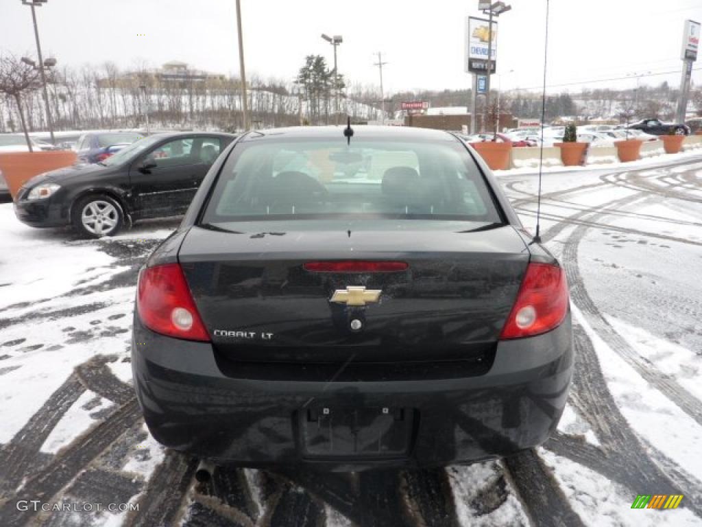 2010 Cobalt LT Sedan - Black / Ebony photo #4