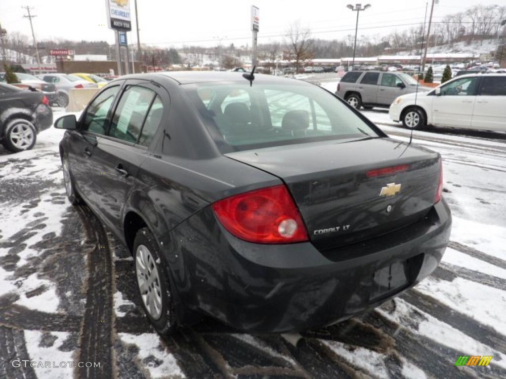 2010 Cobalt LT Sedan - Black / Ebony photo #5
