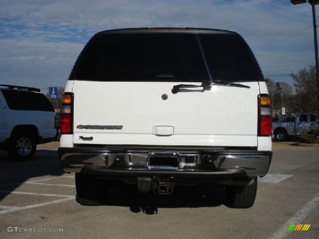 2006 Suburban LT 1500 4x4 - Summit White / Tan/Neutral photo #4