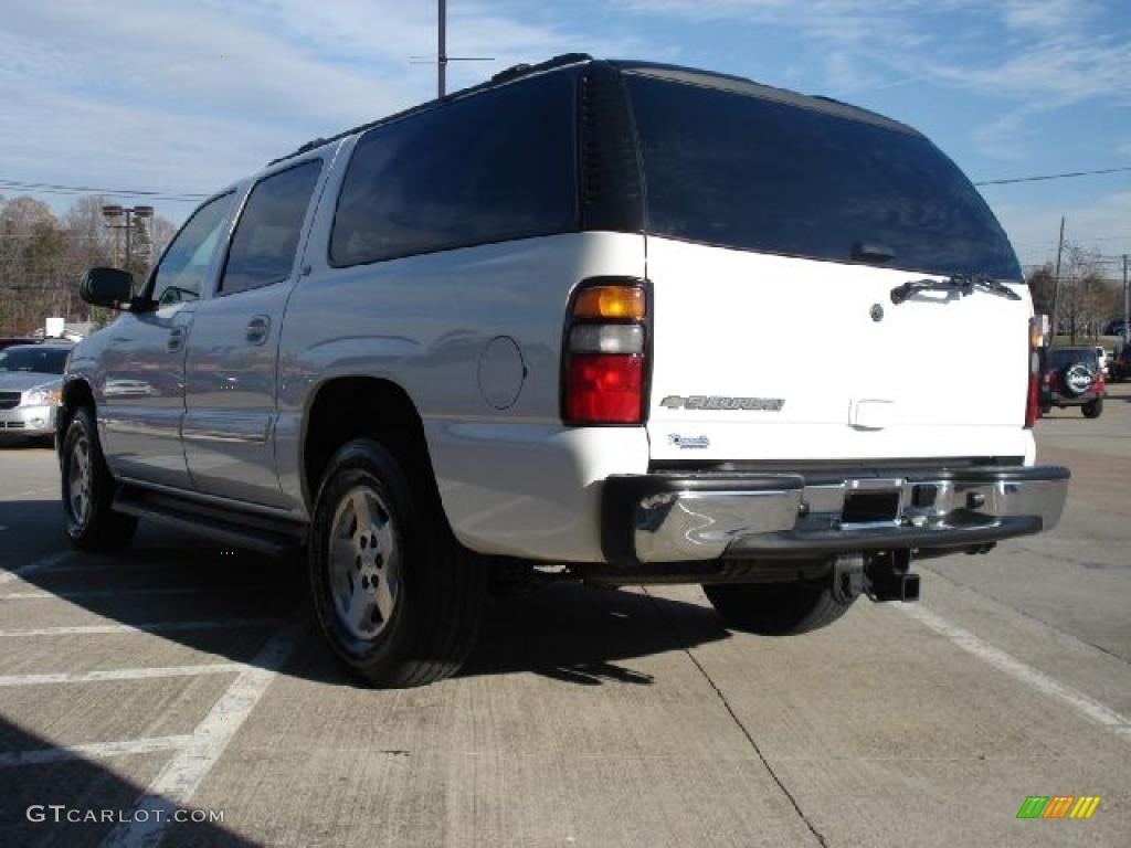 2006 Suburban LT 1500 4x4 - Summit White / Tan/Neutral photo #5