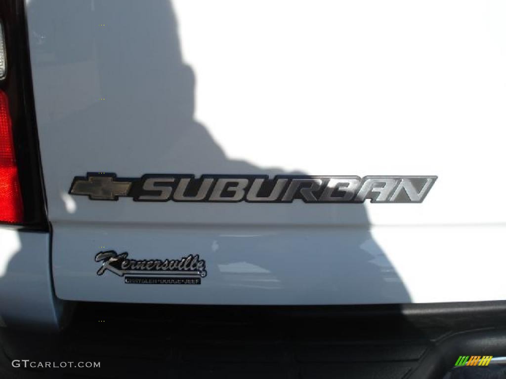 2006 Suburban LT 1500 4x4 - Summit White / Tan/Neutral photo #39