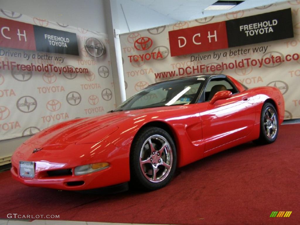 1999 Corvette Coupe - Torch Red / Light Oak photo #1