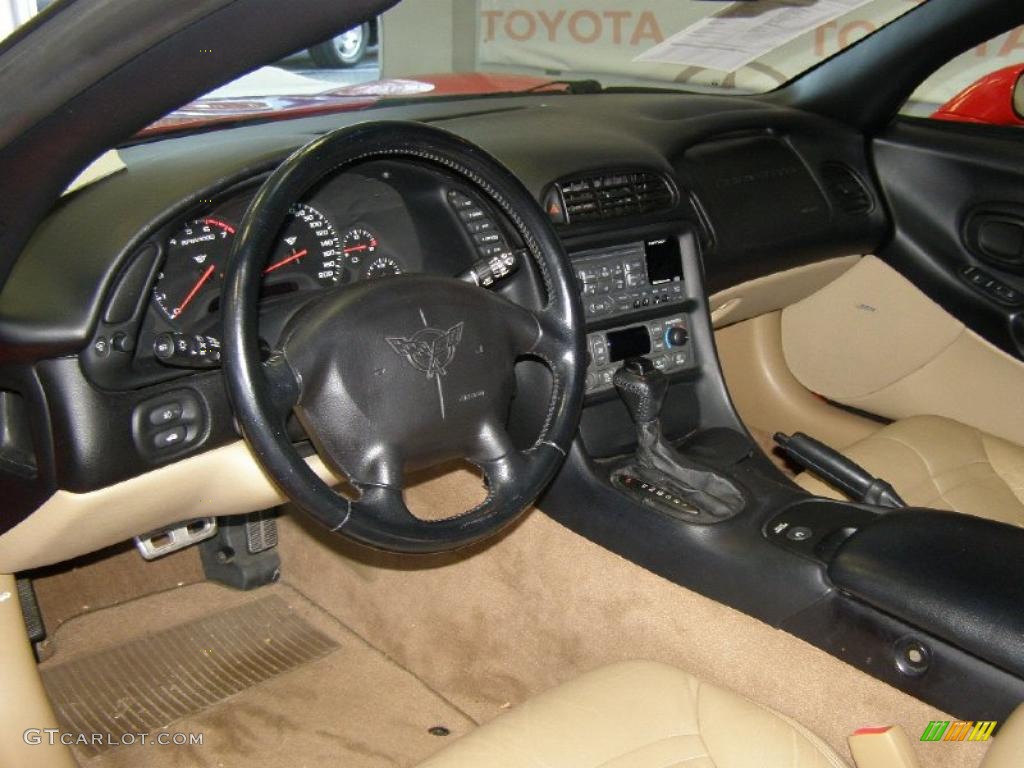 Light Oak Interior 1999 Chevrolet Corvette Coupe Photo #41522853
