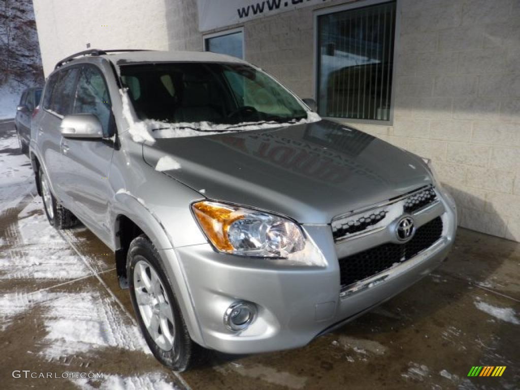 2011 RAV4 V6 Limited 4WD - Classic Silver Metallic / Ash photo #6