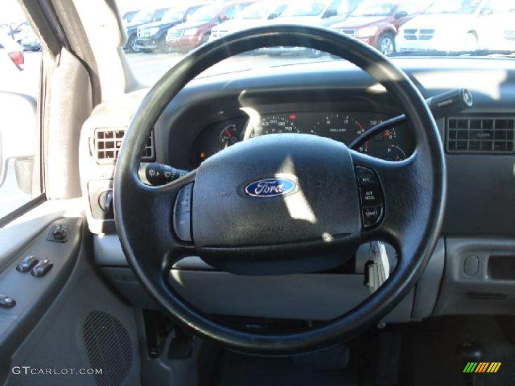 2003 F250 Super Duty FX4 SuperCab 4x4 - True Blue Metallic / Medium Flint Grey photo #20