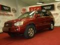 2005 Salsa Red Pearl Toyota Highlander V6 4WD  photo #1