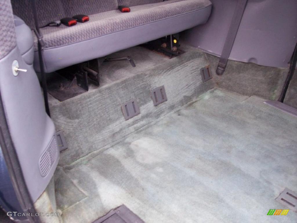 Mist Gray Interior 2000 Dodge Grand Caravan SE Photo #41525913