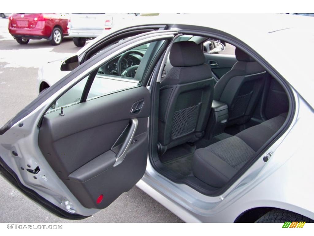 Ebony Interior 2009 Pontiac G6 V6 Sedan Photo #41525921