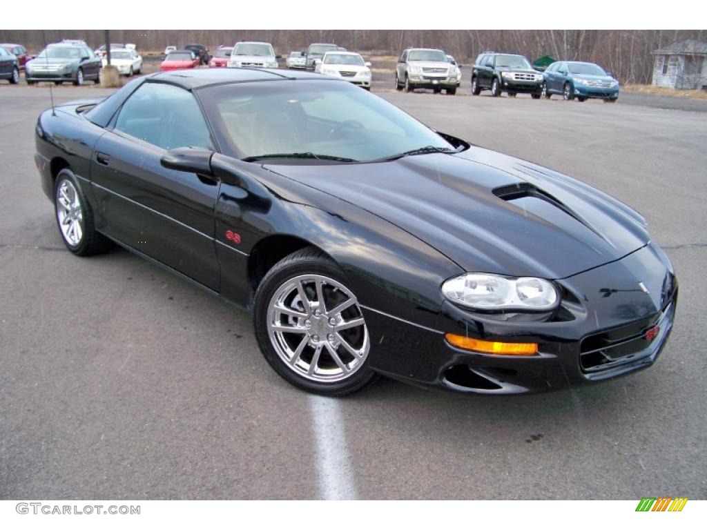 Onyx Black 2002 Chevrolet Camaro Z28 Coupe Exterior Photo #41526137