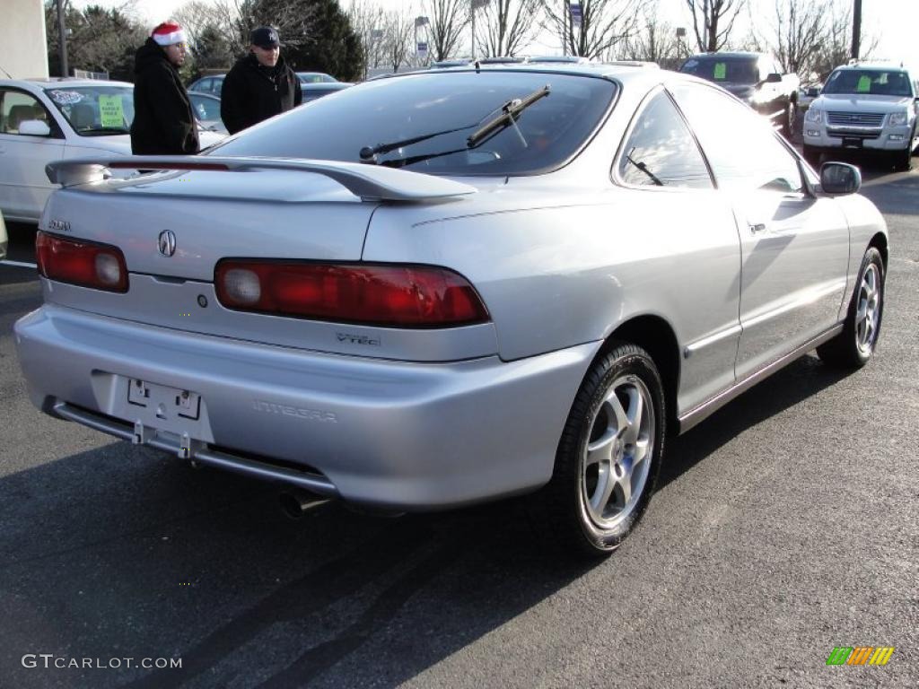 2001 Integra GS-R Coupe - Satin Silver Metallic / Ebony photo #6