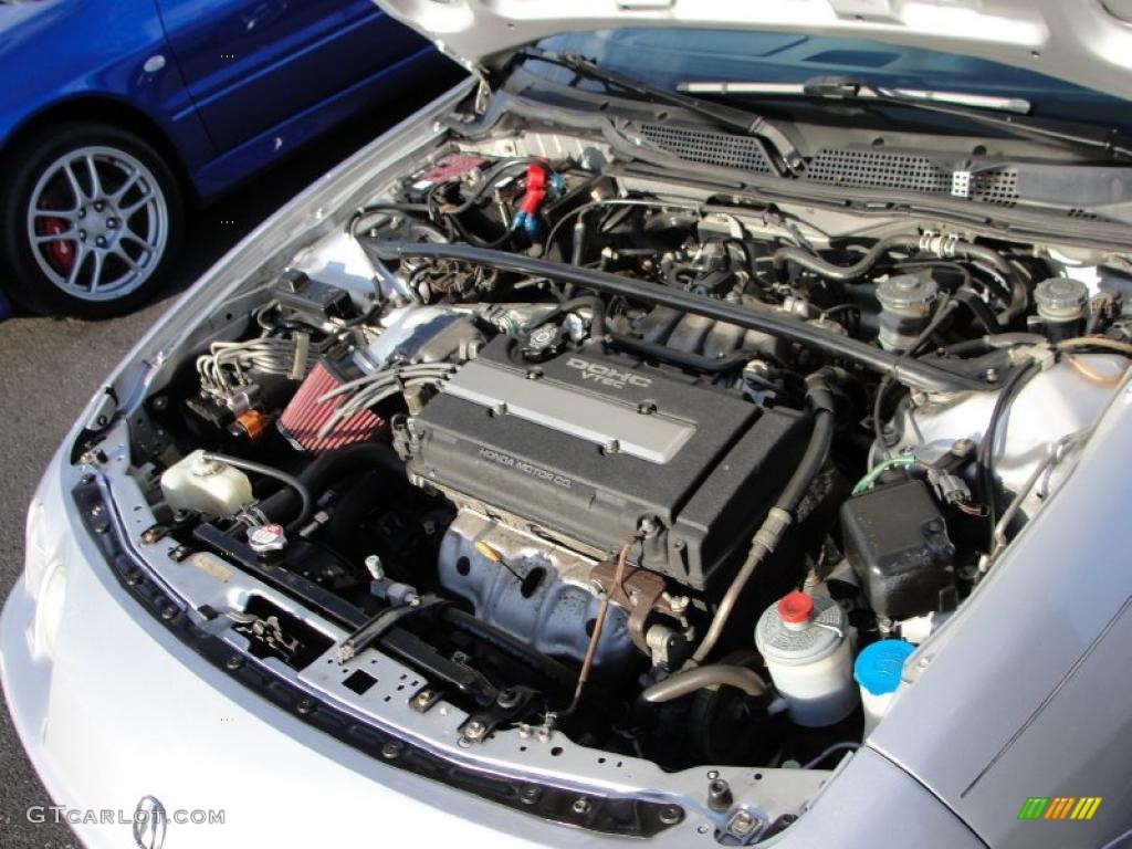 2001 Integra GS-R Coupe - Satin Silver Metallic / Ebony photo #12