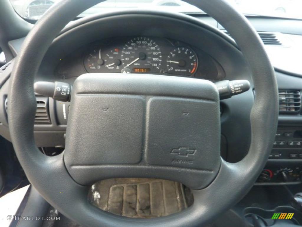 2002 Cavalier Coupe - Indigo Blue Metallic / Graphite photo #17