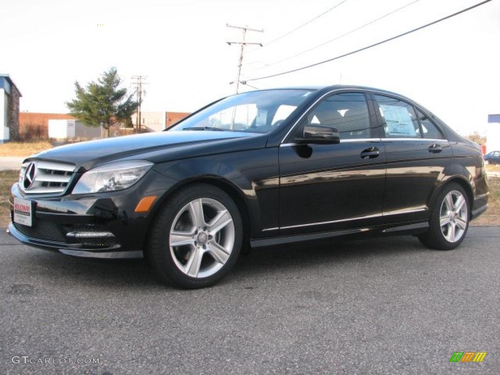 Black 2011 Mercedes-Benz C 300 Sport 4Matic Exterior Photo #41526749