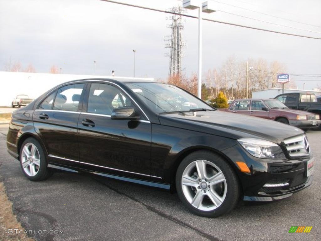 Black 2011 Mercedes-Benz C 300 Sport 4Matic Exterior Photo #41526797