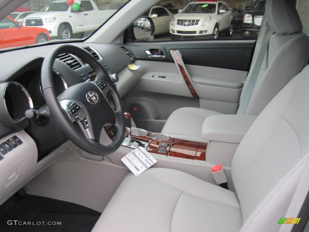 Ash Interior 2011 Toyota Highlander Limited Photo #41528857