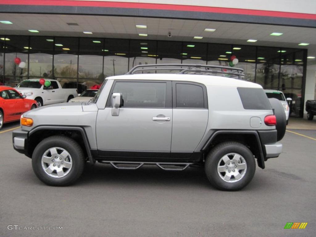 Silver Fresco Metallic 2010 Toyota FJ Cruiser 4WD Exterior Photo #41528921