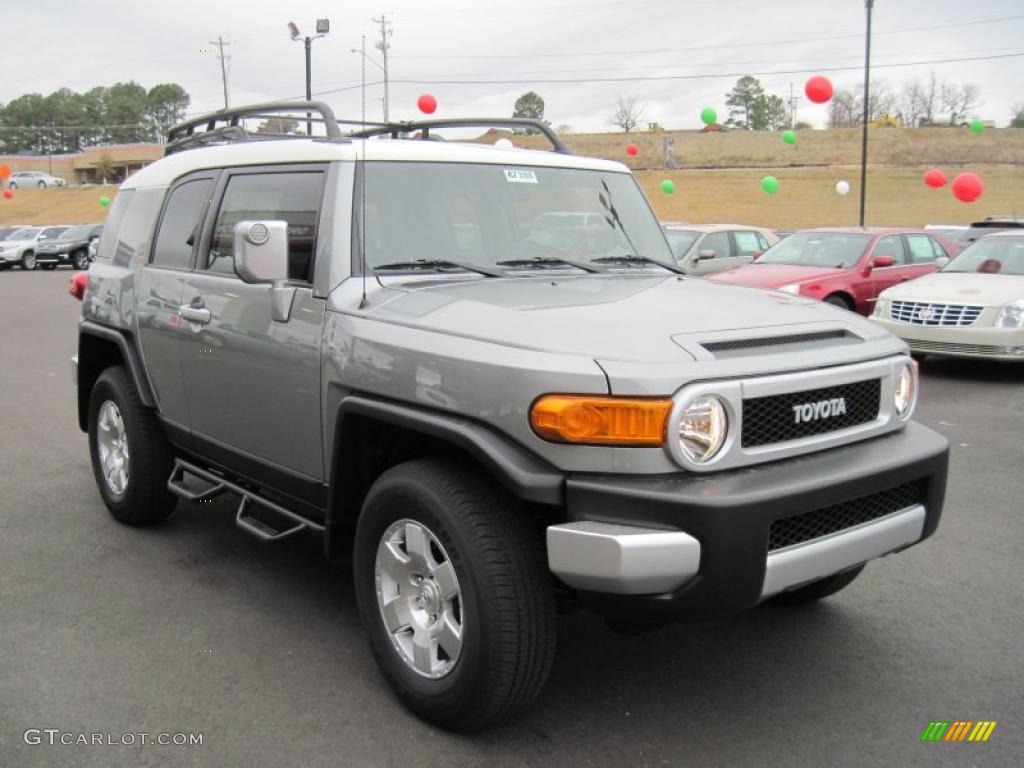 Silver Fresco Metallic 2010 Toyota FJ Cruiser 4WD Exterior Photo #41529001