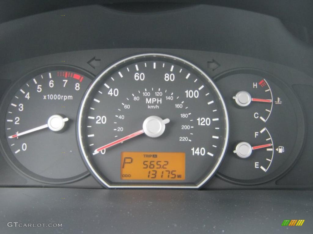 2010 Kia Rondo LX Gauges Photo #41529917
