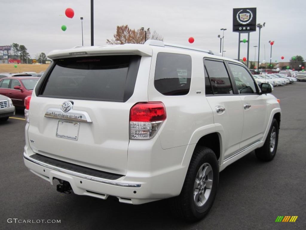 2011 4Runner SR5 - Blizzard White Pearl / Sand Beige photo #5