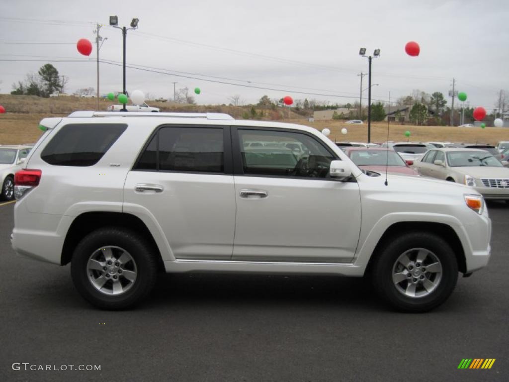 2011 4Runner SR5 - Blizzard White Pearl / Sand Beige photo #6