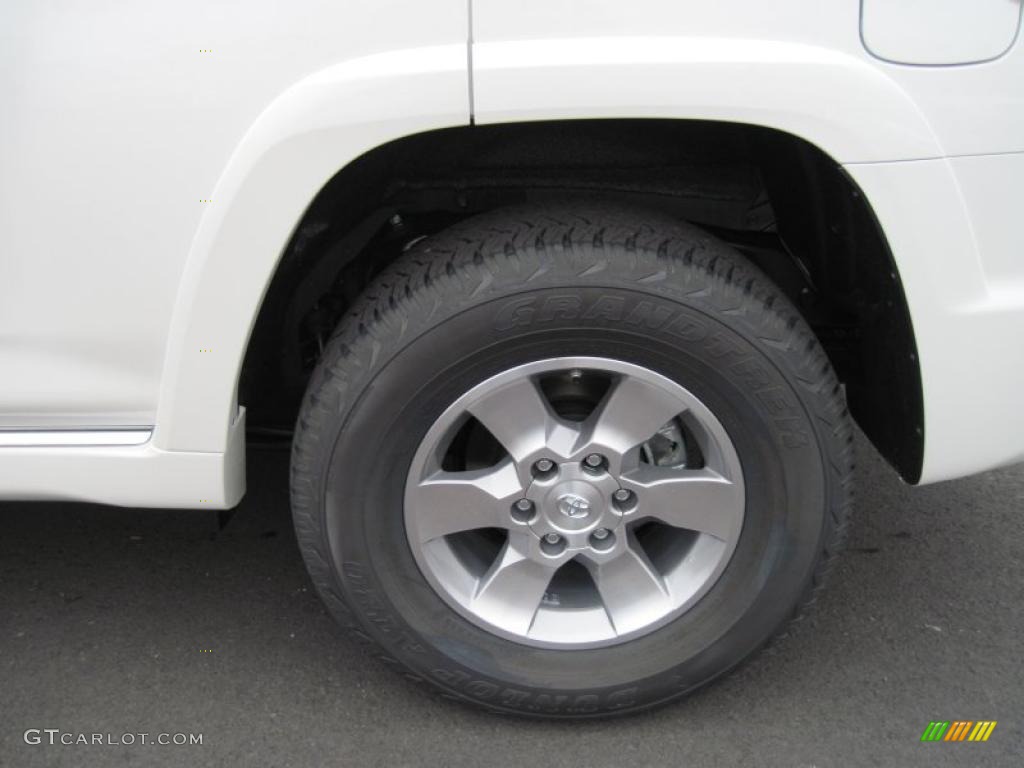 2011 4Runner SR5 - Blizzard White Pearl / Sand Beige photo #10