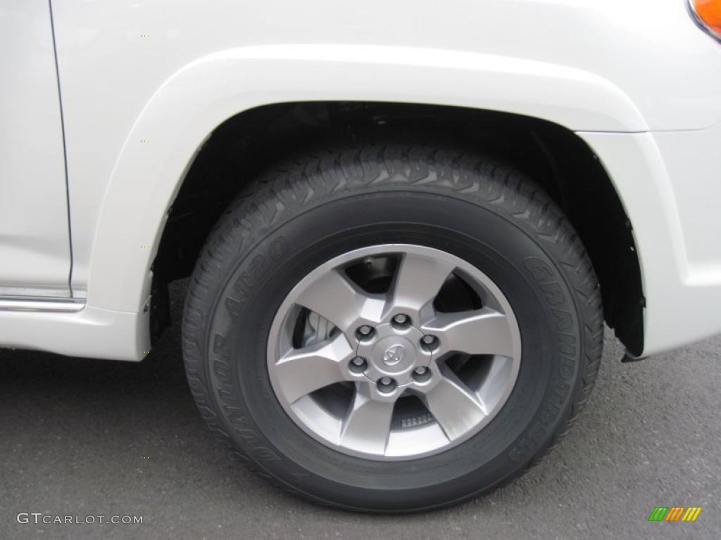2011 4Runner SR5 - Blizzard White Pearl / Sand Beige photo #12