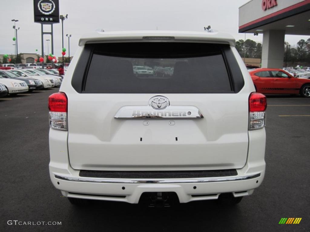 2011 4Runner SR5 - Blizzard White Pearl / Sand Beige photo #4