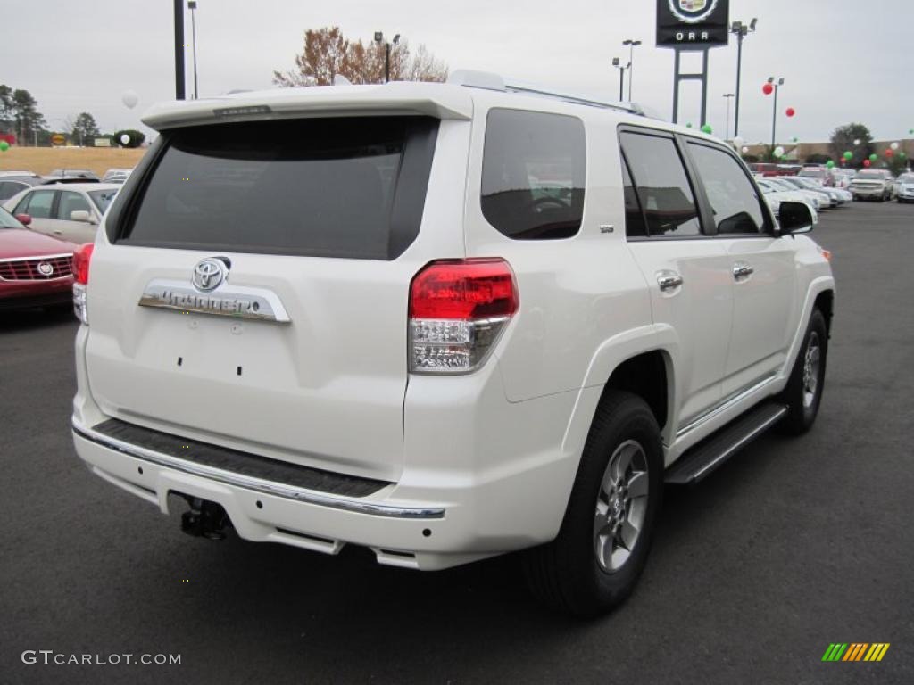 2011 4Runner SR5 - Blizzard White Pearl / Sand Beige photo #5
