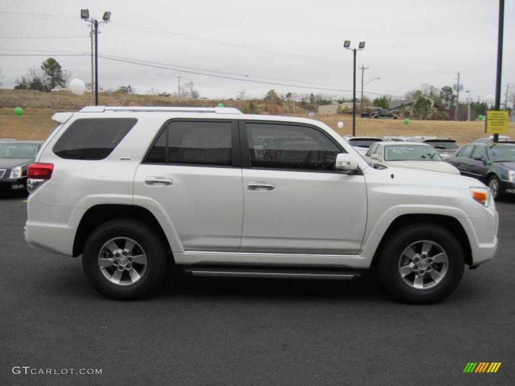 2011 4Runner SR5 - Blizzard White Pearl / Sand Beige photo #6