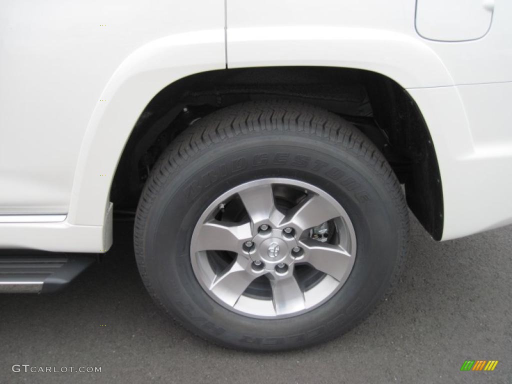 2011 4Runner SR5 - Blizzard White Pearl / Sand Beige photo #10