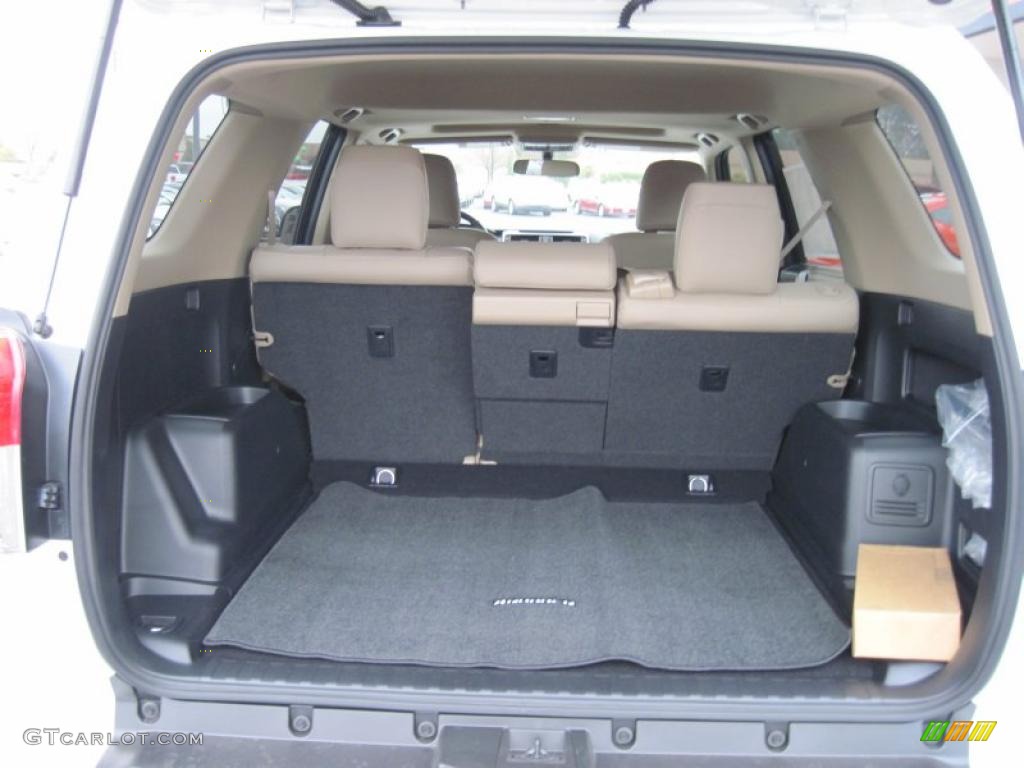 2011 4Runner SR5 - Blizzard White Pearl / Sand Beige photo #15