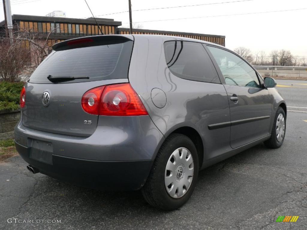 United Grey Metallic 2008 Volkswagen Rabbit 2 Door Exterior Photo #41530937