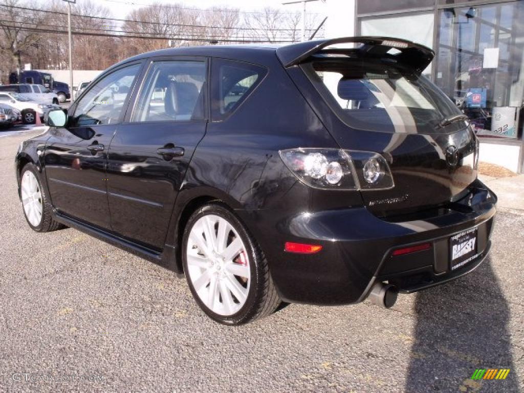 Black Mica 2007 Mazda MAZDA3 MAZDASPEED3 Grand Touring Exterior Photo #41531601