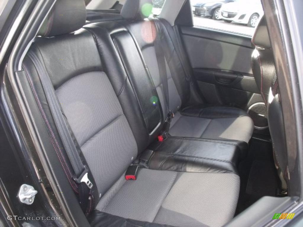 Black Interior 2007 Mazda MAZDA3 MAZDASPEED3 Grand Touring Photo #41531705