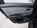 Black 2007 Mazda MAZDA3 MAZDASPEED3 Grand Touring Door Panel