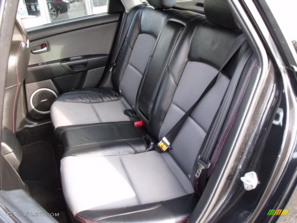 Black Interior 2007 Mazda MAZDA3 MAZDASPEED3 Grand Touring Photo #41531746