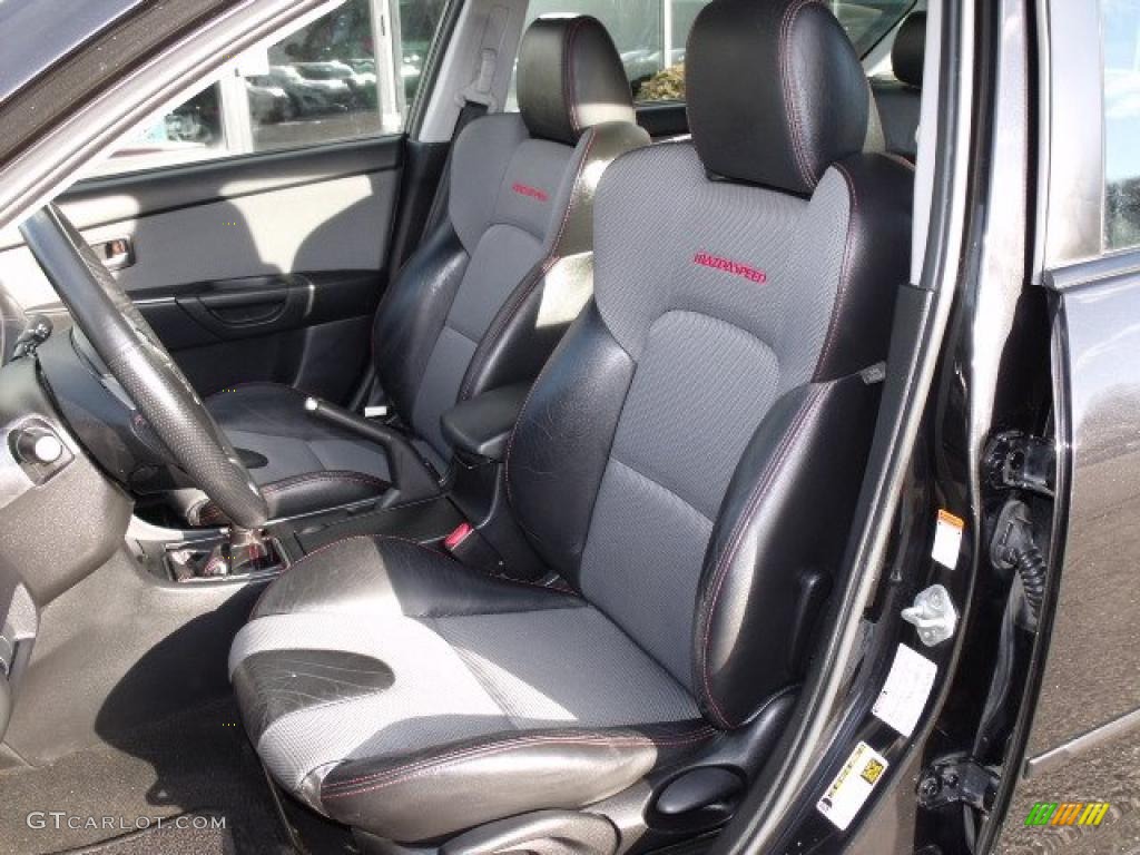 Black Interior 2007 Mazda MAZDA3 MAZDASPEED3 Grand Touring Photo #41531781