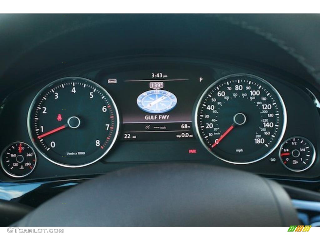 2011 Volkswagen Touareg VR6 FSI Sport 4XMotion Gauges Photo #41531857