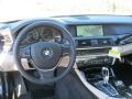 Oyster/Black 2011 BMW 5 Series 550i Sedan Dashboard