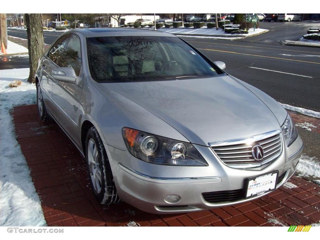 2005 RL 3.5 AWD Sedan - Celestial Silver Metallic / Ebony photo #1