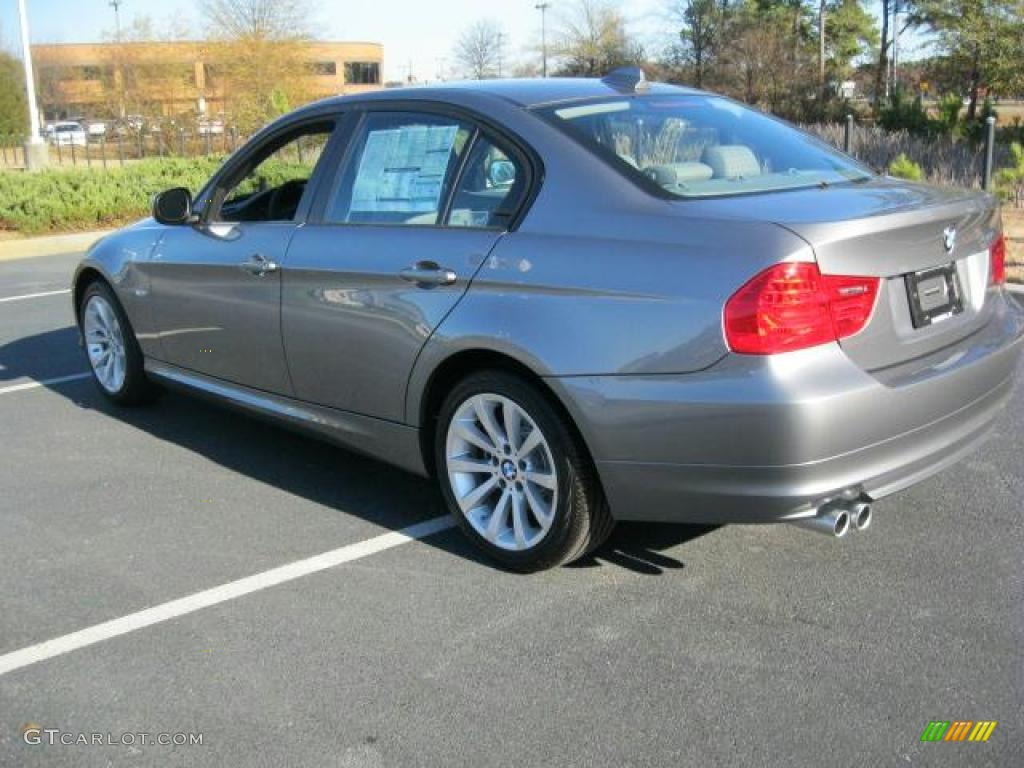 2011 3 Series 328i Sedan - Space Gray Metallic / Gray Dakota Leather photo #3