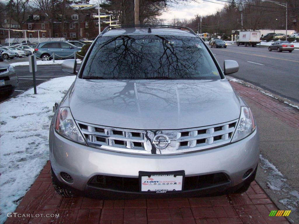 2005 Murano S AWD - Sheer Silver Metallic / Charcoal photo #2