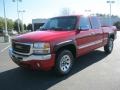 2006 Fire Red GMC Sierra 1500 Extended Cab 4x4  photo #21