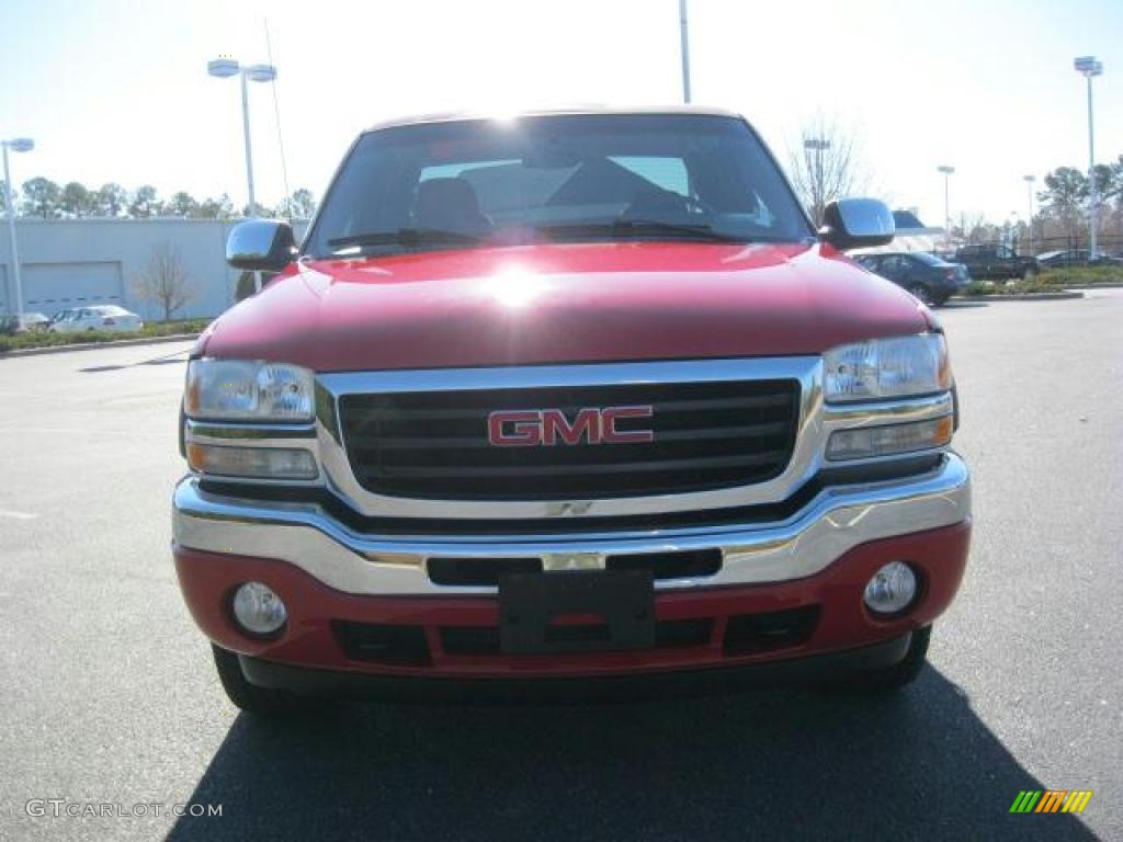 2006 Sierra 1500 Extended Cab 4x4 - Fire Red / Dark Pewter photo #22