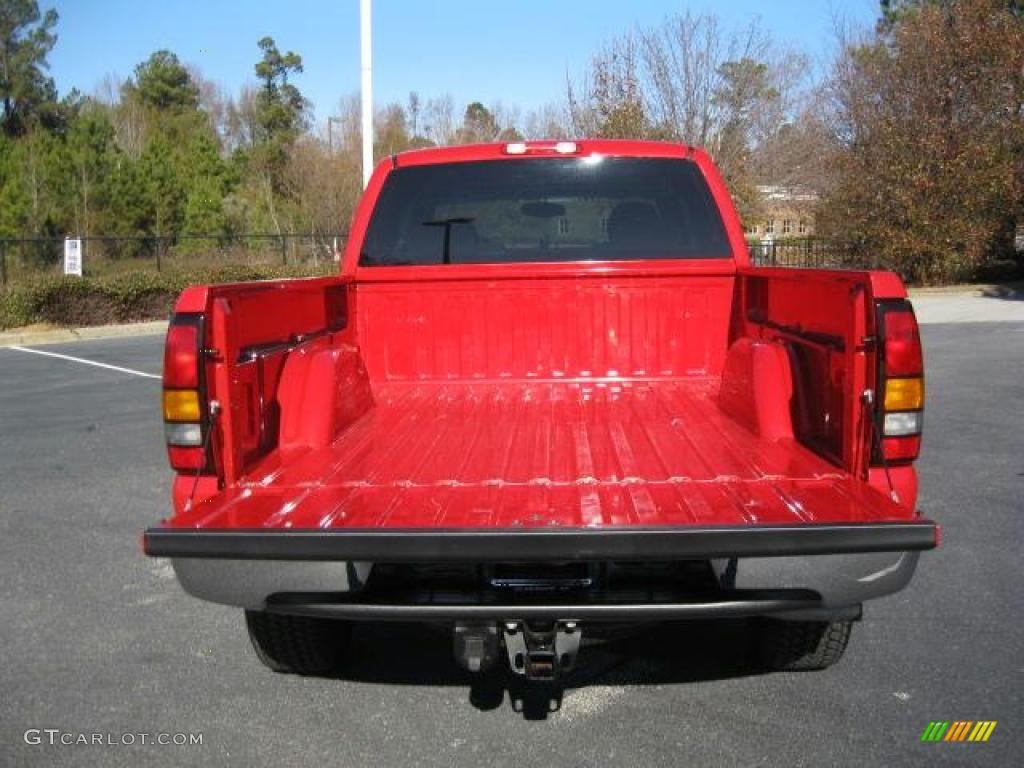 2006 Sierra 1500 Extended Cab 4x4 - Fire Red / Dark Pewter photo #26