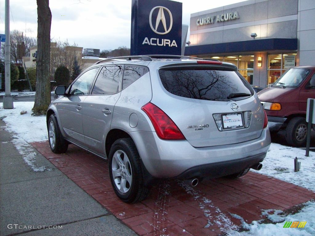 2005 Murano S AWD - Sheer Silver Metallic / Charcoal photo #7