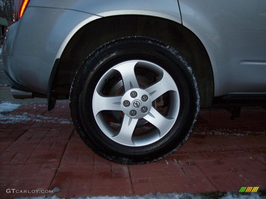 2005 Murano S AWD - Sheer Silver Metallic / Charcoal photo #10