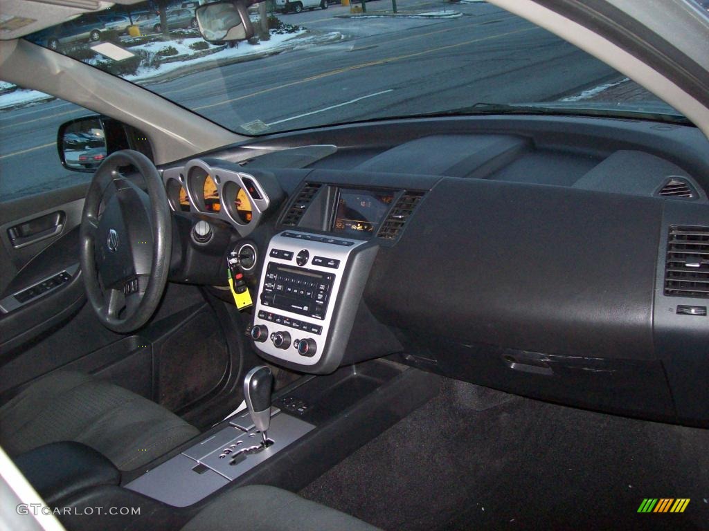 2005 Murano S AWD - Sheer Silver Metallic / Charcoal photo #12